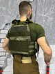 Тактическая плитоноска Cordura 1000D с системой MOLLE и комплектом подсумков Multicam Elite - изображение 5