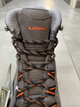 Черевики трекінгові Lowa Explorer Gtx Mid 42 р., Grey/flame (сірий/помаранчевий), легкі туристичні черевики - зображення 7