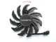Вентилятор для видеокарты Gigabyte (original) 77 мм 4-pin Everflow T128010SU (PLD08010S12HH FY08010H12LPA GA81S2U) (№45.51) - изображение 1