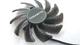 Вентилятор для видеокарты Gigabyte RX 5500 5600 5700 XT GTX 1660 Ti SUPER GAMING PowerLogic PLD08010S12HH (T128010SU FY08010H12LPA GA81S2U) комплект 3 шт (№16.3) - изображение 2