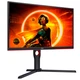 Монитор игровой 24.5" AOC 25G3ZM/BK VA 240Гц 0,5 мс 2хHDMI DP USB-hub HAS Pivot Черный - изображение 2