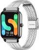 Металевий Браслет Counic для Haylou RS4 Plus (LS11) Silver (34060-59) - зображення 1