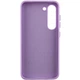 Кожаный чехол Epik Bonbon Leather Metal Style для Samsung Galaxy S23 Сиреневый / Dasheen - изображение 3
