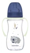 Пляшка антиколікова з широким отвором 300 мл Easystart Sleepy Koala Canpol babies Синя (5901691881686) - зображення 1