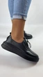 Женские туфли Evromoda 38 (24.5см) Черный 3153 - изображение 10