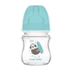 Бутылка с широким антиколиковым отверстием Easystart Toys 120 мл Canpol Babies Cиняя (5901691812932) - изображение 2
