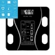 Смарт-ваги Scale one Black розумні фітнес ваги Bluetooth до 180 кг - изображение 3