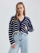 Кардиган женский DeFacto A8568AX-NV31 L Navy (8683524046574) - изображение 1