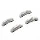 Черные ресницы на магнитах Magnetic Eyelashes в косметичке, 2 пары - изображение 2