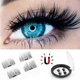 Черные ресницы на магнитах Magnetic Eyelashes в косметичке, 2 пары - изображение 4