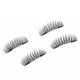Ресницы на магнитах Magnetic Eyelashes черные 2 пары в косметичке - изображение 2
