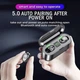 Беспроводные Bluetooth наушники Amoi F9 2000 mah черные блютуз нашники - изображение 3
