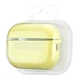 Чохол Silicone Case 2,5mm with microfiber for AirPods Pro 2 Shiny Yellow - зображення 2