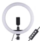 LED лампа 26 см DX-260 Кольцевая Black - изображение 1