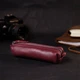 Жіноча ключниця із натуральної шкіри GRANDE PELLE бордового кольору (bg167fash90) - зображення 8