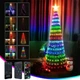 Умная светодиодная гирлянда RGB 5 м 50LED для ёлки и новогоднего декора, управление через телефон Bluetooth - изображение 4