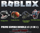 Roblox: Prime Combo Bundle #4 (Hungry Orca, Fly Face, Clutch Missile, Evil Clown) - изображение 1