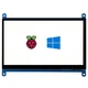 Екран Waveshare 7" 1024x600 LCD IPS Resistiv TS HDMI для PI 3/PI 4/Zero (RA418) - изображение 1