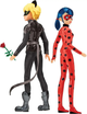 Zestaw lalek Playmates Miraculous Movie Biedronka i Czarny Kot 27 cm (43377501985) - obraz 1