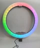Профессиональная кольцевая лампа LED RGB MJ-45, диаметр 45 см - изображение 7