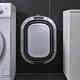 Відро складане MBM HOME BIN-18 26L WHITE/GRAY біло-сіре - зображення 5