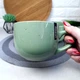 Большая керамическая кружка 480 мл Ardesto Bagheria Pastel green - изображение 3