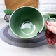Большая керамическая кружка 480 мл Ardesto Bagheria Pastel green - изображение 7