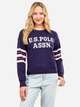 Джемпер женский U.S.Polo Assn 321049C-1A00A(EVENING BLUE) S Темно-синий (670294182340) - изображение 1