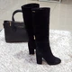 Сапоги зимние 40 черные W2630-31530EFA Glossi - изображение 5