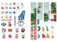 Christmas sticker book Письмо святому Николаю Веселые развлечения для дошкольников - изображение 5