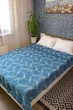 Покривало-підковдра LightHouse 4 сезони Weave-Blue Полуторне 160х220 см Стьобане Бязь (2200000603449) - зображення 7