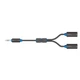 Кабель мультимедийный Jack 3.5mm to 2xJack 3.5 M Prolink (PB107-0030) - изображение 2