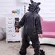 Пижама Кигуруми Слип Для Мальчиков Kigurumi Волк Серый 145-155 см. (1065/3) - изображение 6