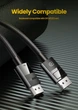 Кабель UGREEN DP114 DP 1.4 Male to Male Plastic Case Braided Cable 1m (UGR-80390) (UGR-80390) - изображение 7