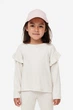 Джемпер с воланами бежевый H&M 98-104см (400093712) - изображение 4