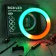 Кольцевая студийная лампа Ring MJ-26 для блогеров селфи кольцо RGB LED 26 см - изображение 11