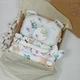 Набор пеленок для новорожденных a.l.babybox Звери балерины Белый - изображение 1