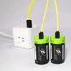 Батарейка акумулятор ZNTER D 1,5V 4000 mAh заряд від micro USB - зображення 4