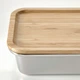 Крышка пищевого контейнера IKEA 365+ прямоугольная бамбуковая 503.819.07 - изображение 10