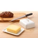Масленица IKEA SPRAYA белая керамическая 004.823.72 - изображение 2