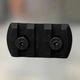 Планка Picatinny для крепления на M-LOK, Черный, DLG TACTICAL (DLG-109) 3 Slots, планка Пикатинни для M-LOK - изображение 1