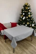 Скатерть Merry Christmas серая 120x132см - изображение 3