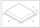 Емальоване деко 456x360x54mm для духовки Gorenje AC017 242135 - изображение 2