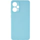 Чехол Fiji Soft для Xiaomi Poco F5 силикон бампер голубой - изображение 1