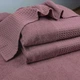 Полотенце махровое Вафельний Бордюр GM Textile 40х70см 500г/м2 (Виноград) - изображение 2
