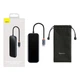 USB-hub хаб 4-в-1 Type-C на USB3.0*3/Type-C BASEUS AcmeJoy Серый (WKJZ010013) - изображение 4