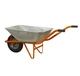 Тачка садовая одноколесная Flora 5055324, 58л - изображение 4