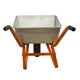 Тачка садовая одноколесная Flora 5055324, 58л - изображение 5