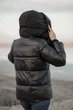 Женская зимняя короткая куртка YIMOSIS L черная 902172 - изображение 5