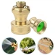 Насадка-распылитель воды Schmidt Brass Nozzle, насадка-распылитель на шланг для полива. - изображение 1
